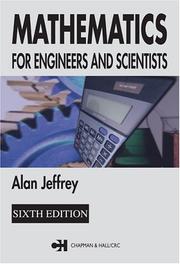 Cover of: Mathematics for engineers and scientists