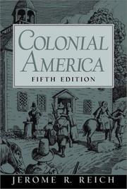 Colonial America by Jerome R. Reich