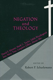 Cover of: Negation and theology