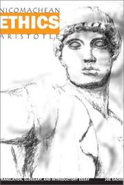 Cover of: Aristotle's Nicomachean Ethics (Philosophical Library Series) by 