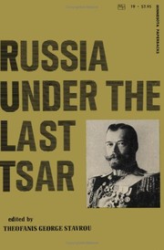 Cover of: Russia Under the Last Tsar by 