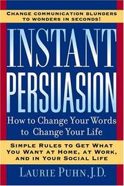 Cover of: Instant Persuasion