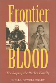 Frontier blood by Jo Ella Powell Exley
