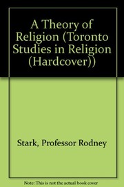 Cover of: A theory of religion