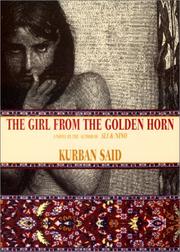 Cover of: The Girl From the Golden Horn: Translated From the German by Jenia Graman