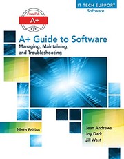 Cover of: A+ Guide to Software