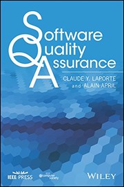 Software Quality Assurance by Claude Y. Laporte, Alain April