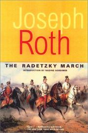 Cover of: The Radetzky March (Works of Joseph Roth)