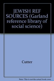 Cover of: Jewish reference sources by Charles Cutter