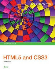 New Perspectives on HTML5 and CSS3 by Patrick M. Carey