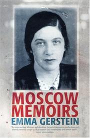 Moscow memoirs by Ė Gershteĭn