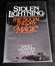 Cover of: Stolen lightning: the social theory of magic