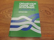 Cover of: Organization change and development: a systems view