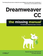 Cover of: Dreamweaver CC: The Missing Manual