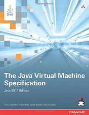 Cover of: The Java Virtual Machine Specification, Java SE 7 Edition (Java Series) by Tim Lindholm, Frank Yellin, Gilad Bracha, Alex Buckley