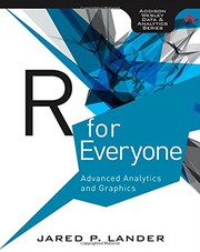 Cover of: R for Everyone: Advanced Analytics and Graphics (Addison-Wesley Data and Analytics) by Jared P. Lander