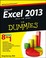 Cover of: Excel 2013 All-in-One For Dummies