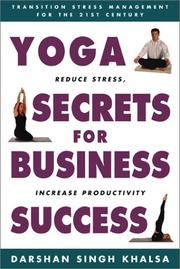 Cover of: Yoga Secrets for Business Success | Darshan Singh Khalsa