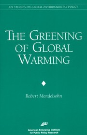 Cover of: The greening of global warming