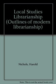 Cover of: Local studies librarianship