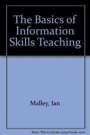Cover of: The basics of information skills teaching