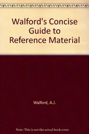Cover of: Walford's concise guide to reference material