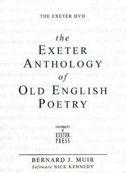 Exeter Anthology Of Old English Poetry (pack of The Exeter DVD + 2-Vol set) (Exeter Medieval Texts and Studies) by Bernard J. Muir