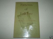 Cover of: Patterns of folklore