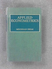 Cover of: Applied econometrics