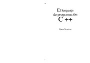 Cover of: Lenguaje de Programacion C++