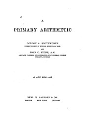 A Primary Arithmetic by Gordon Augustus Southworth, John Charles Stone