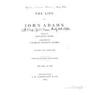 Cover of: The Life of John Adams.