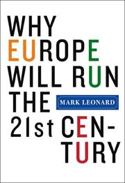 Cover of: Why Europe will run the 21st century