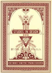 Cover of: Studies in Design by Christopher Dresser