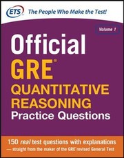 Official GRE Quantitative Reasoning Practice Questions, Volume 1 by Educational Testing Service