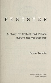 Cover of: Resister by Bruce Dancis