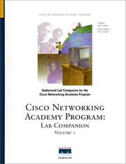 Cover of: Lab Companion, Volume I (Cisco Networking Academy)
