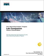 Cover of: Cisco Networking Academy Program: Lab Companion, Volume II (2nd Edition)