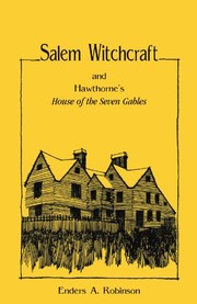 Cover of: Salem witchcraft and Hawthorne's House of the seven gables