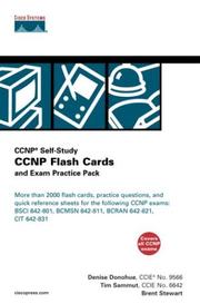 Cover of: CCNP Flash Cards and Exam Practice Pack (CCNP Self-Study)
