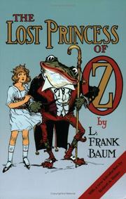 Cover of: The  lost princess of Oz