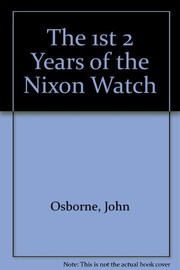 Cover of: The first two years of the Nixon watch.