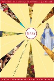 Cover of: Mary: A Catholic-Evangelical Debate