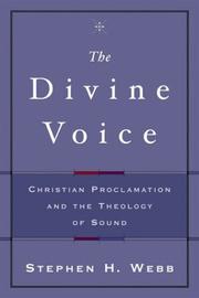 Cover of: The Divine Voice by Stephen Webb