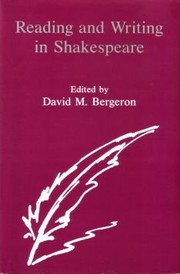 Cover of: Reading and writing in Shakespeare
