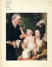 Cover of: American portraiture in the grand manner, 1720-1920