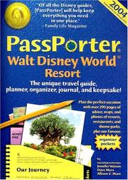 Cover of: Passporter Walt Disney World Resort 2004: The Unique Travel Guide, Planner, Organizer, Journal, and Keepsake (Passporter Travel Guide Series)