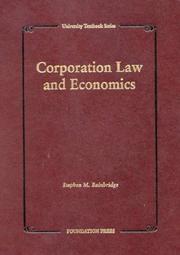 Bainbridge's Corporations by Stephen M. Bainbridge