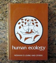 Cover of: Human ecology