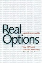Cover of: Real options: a practitioner's guide